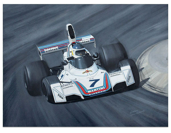 Martini Brabham BT44  Race cars, Indy cars, Martini