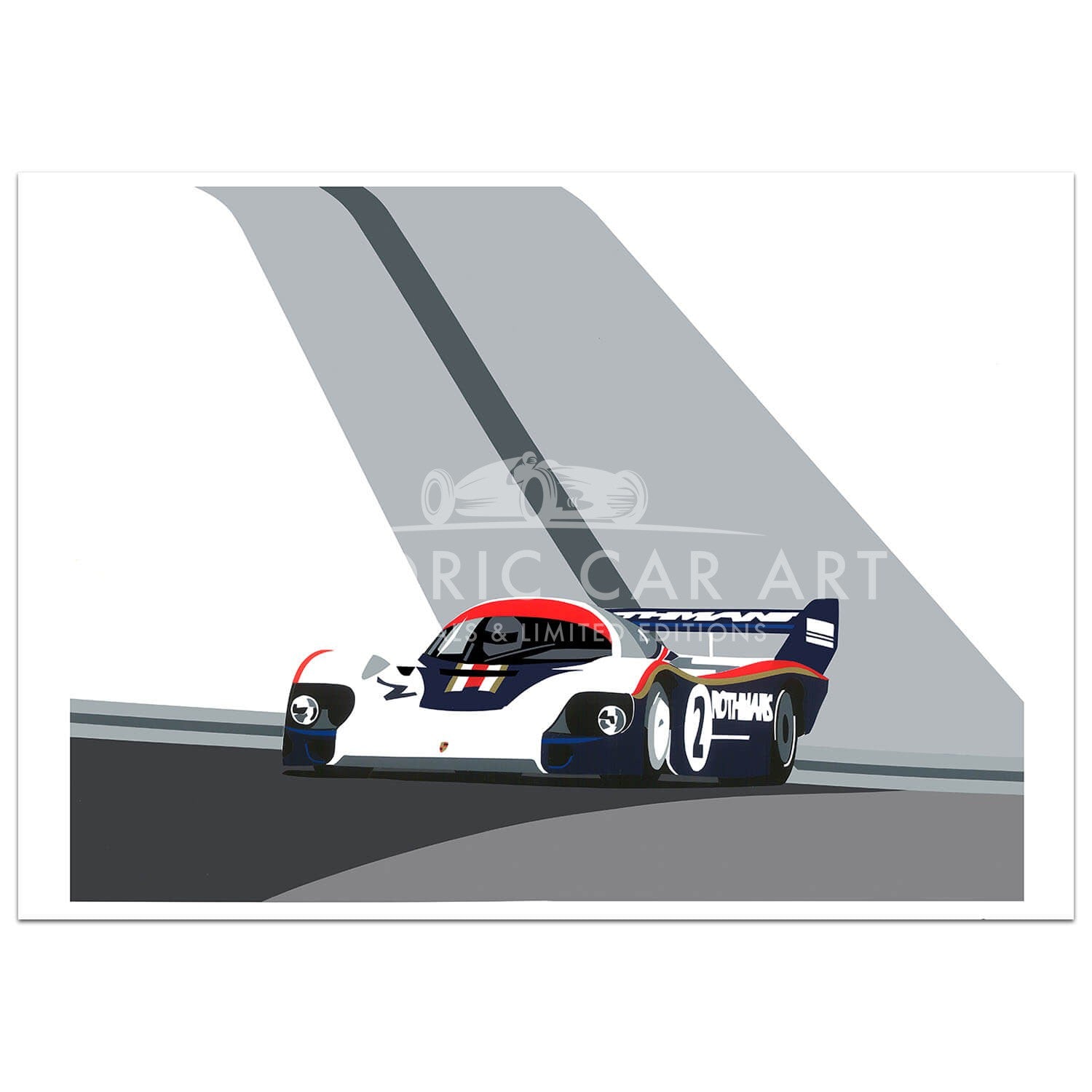 SPEED ICONS: Porsche Return to Le Mans Series No.2 - Print