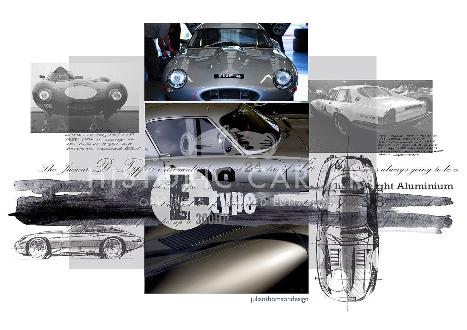 Jaguar E-Type - Designer Notes - Print