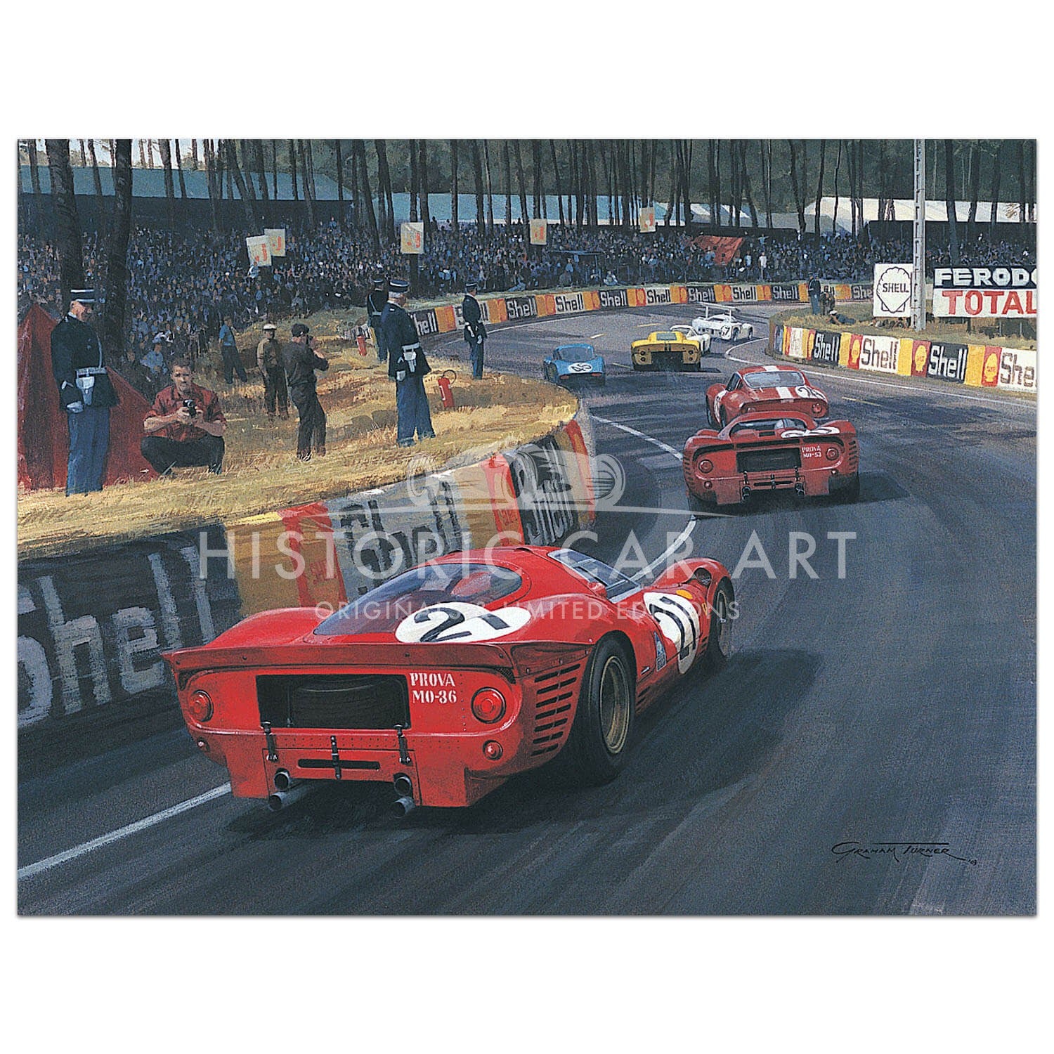 1967 Le Mans 24 hours - Print