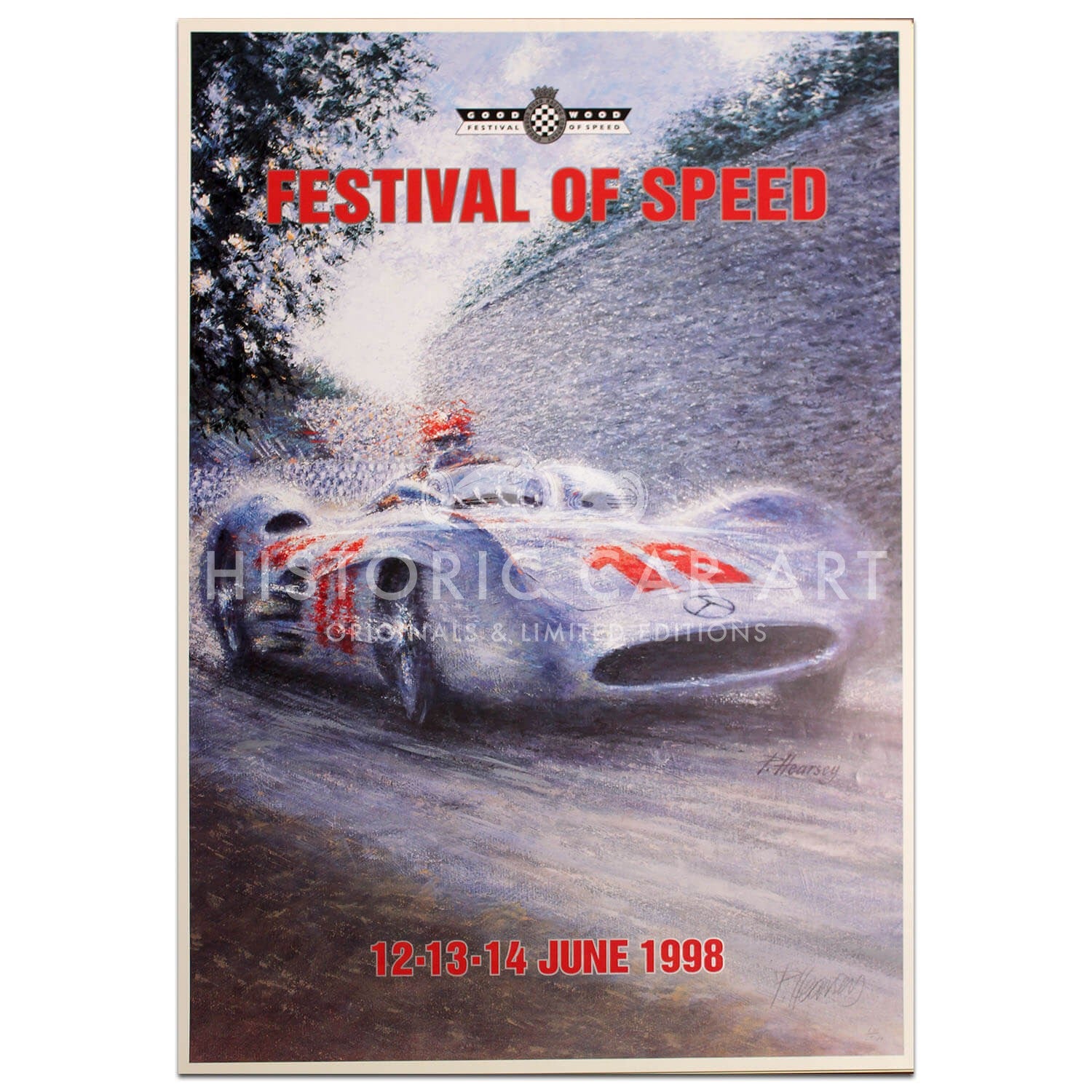British | Goodwood Festival of Speed 1998 Poster
