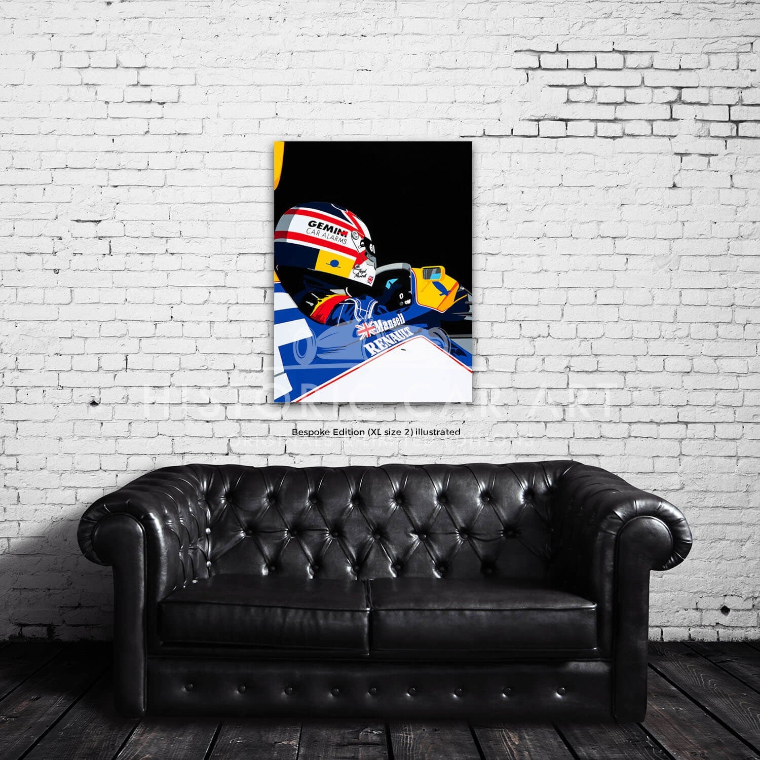 SPEED ICONS: Mansell and Williams - Print
