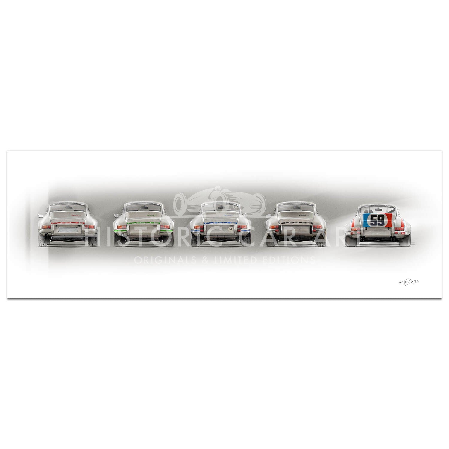 Class of 73 | Porsche 911 2.7 RS | Art Print