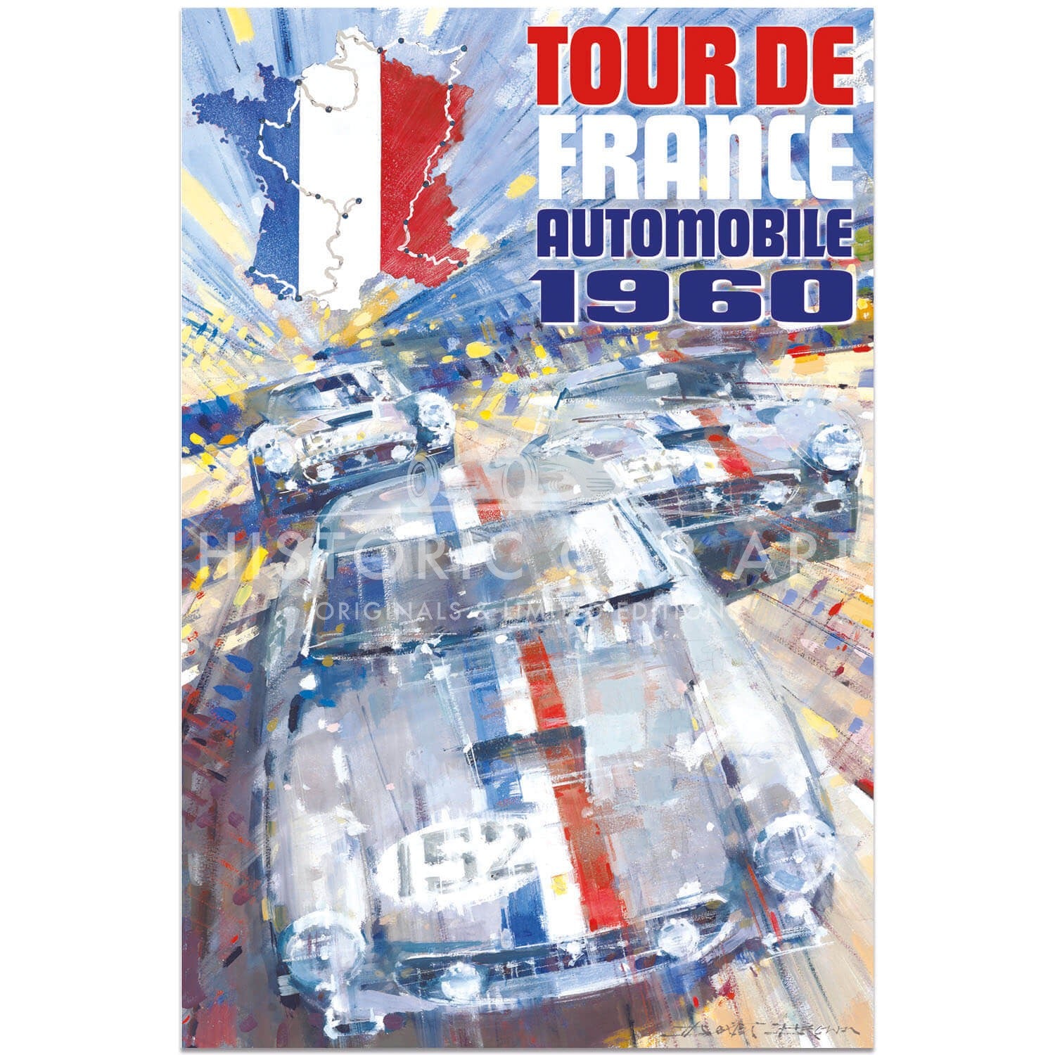 1960 Tour de France Automobile | Poster