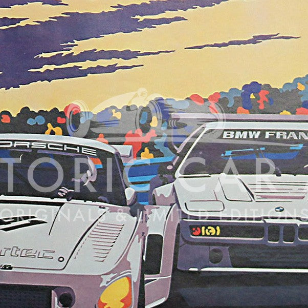 French | Le Mans 24 hours 1980 Original Poster