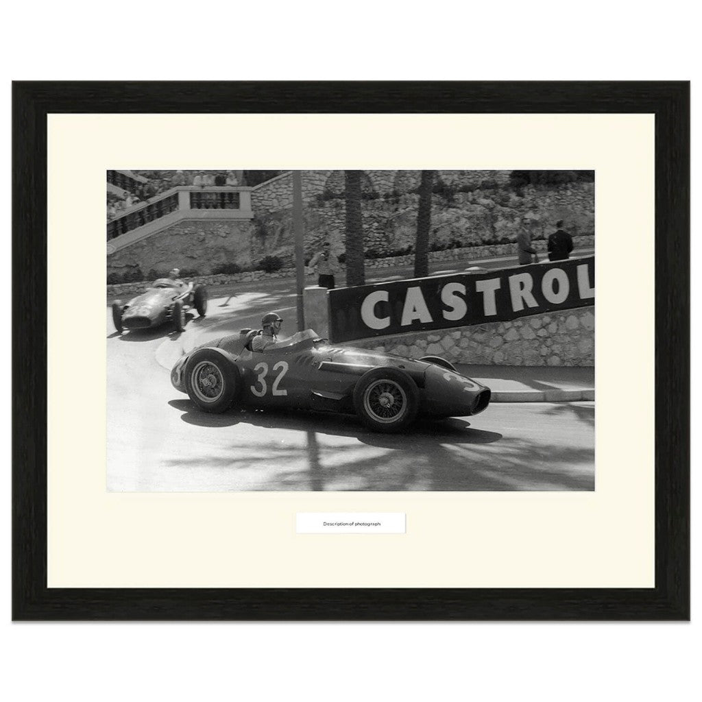 1957 Monaco Grand Prix | Juan Manuel Fangio | Maserati 250F | Photograph
