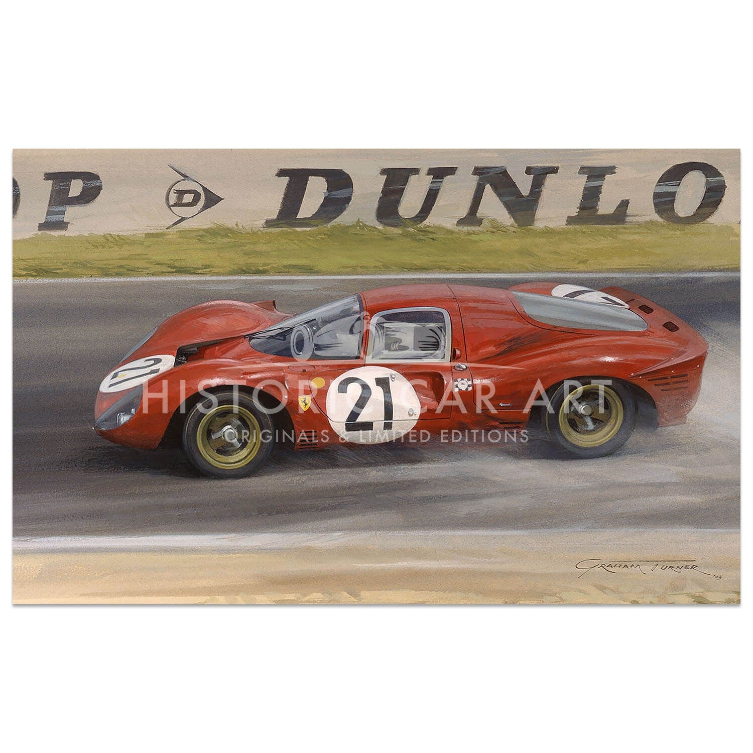 1967 Le Mans | Ferrari P4 | Print