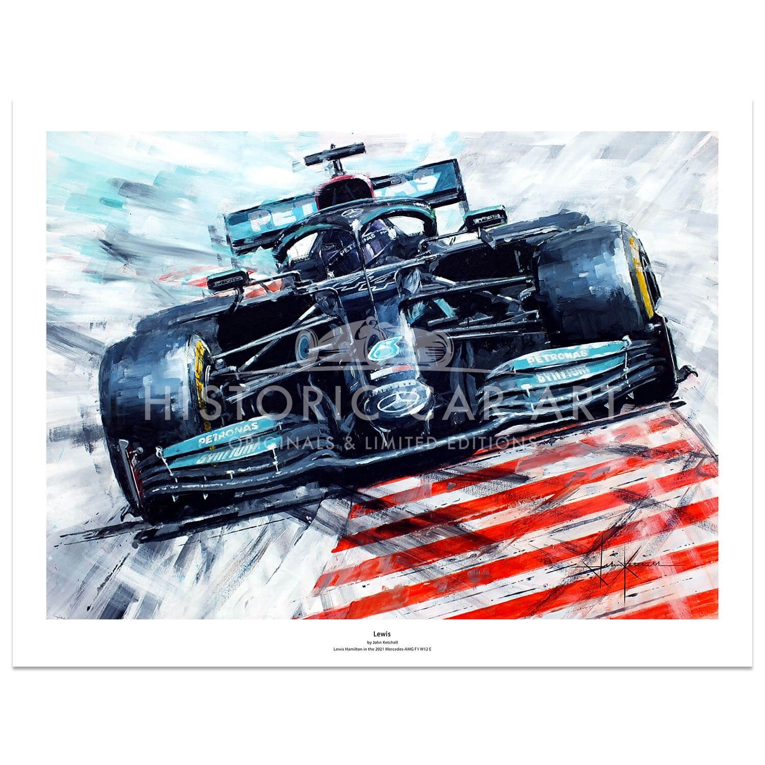 Lewis Hamilton | Mercedes-AMG F1 | Art Print