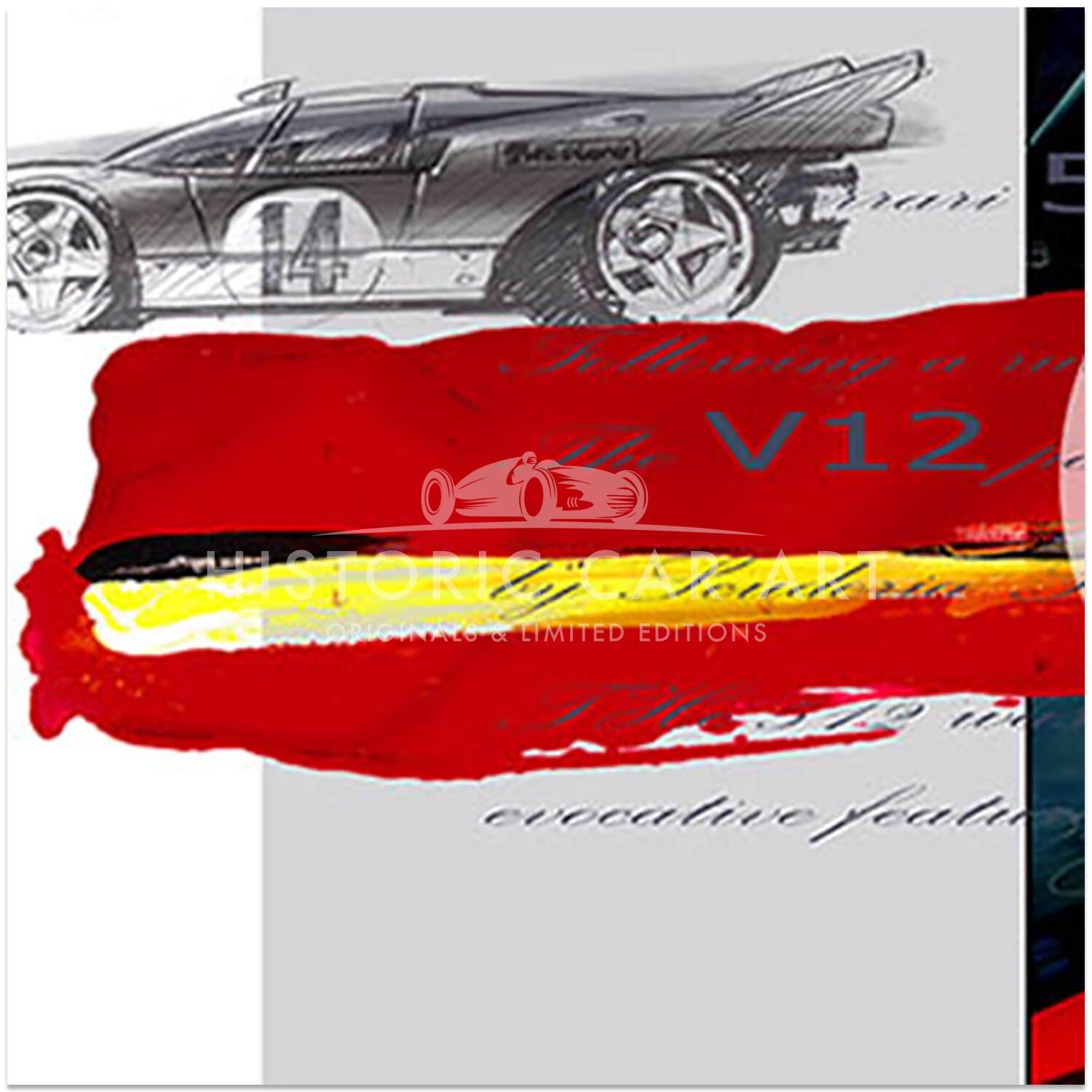 Ferrari 512 - Designer Notes - Print