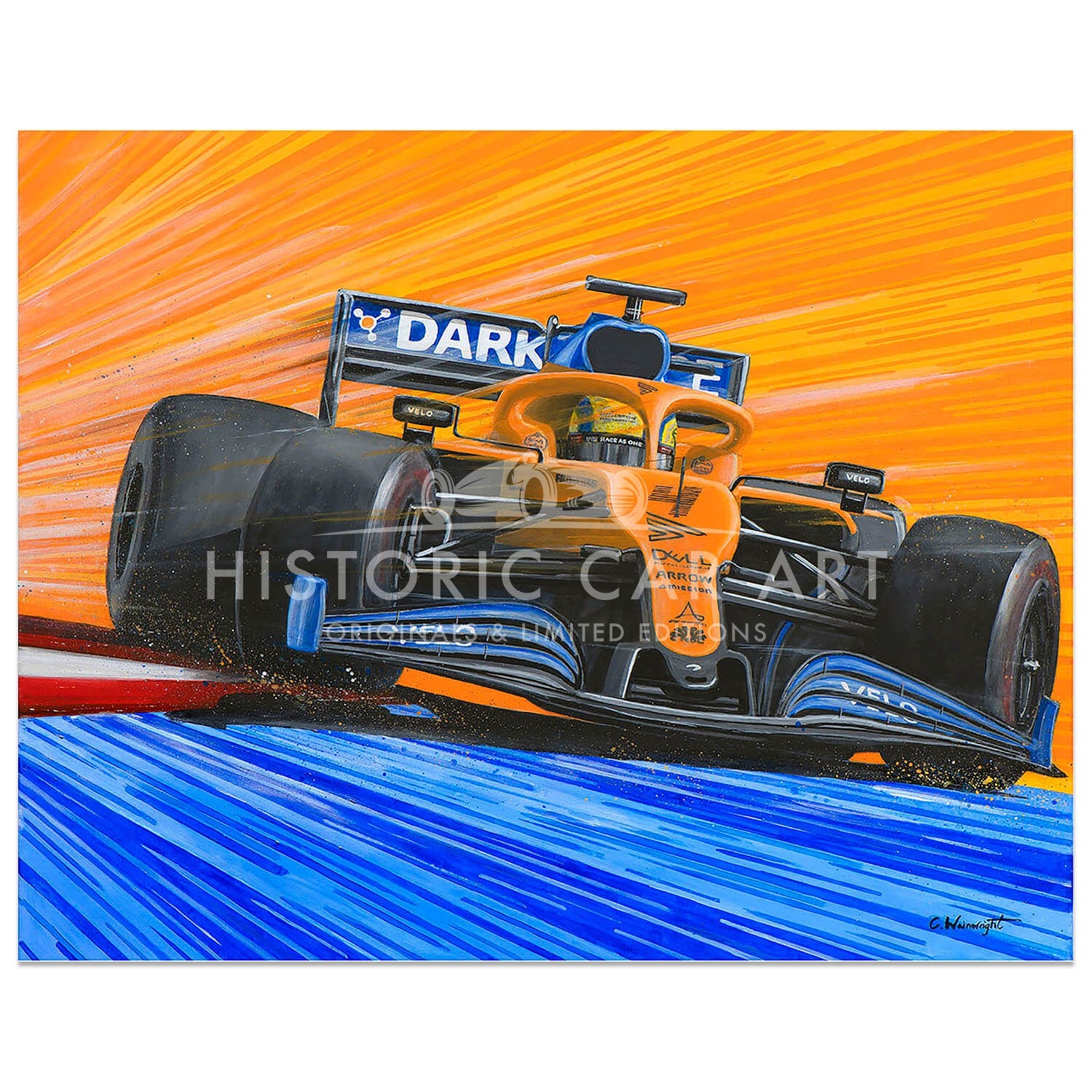 Lando Breakthrough | McLaren MCL35 | Lando Norris | 2020 | Artwork