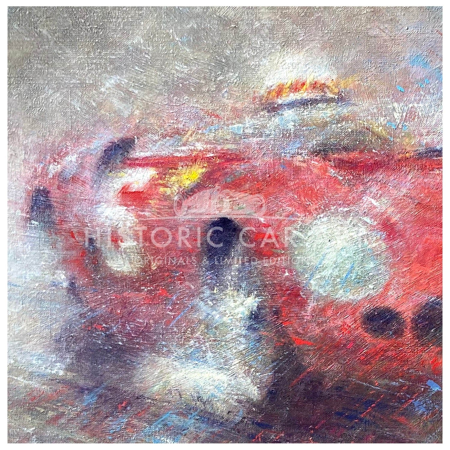 Mike Parkes | Ferrari Dino 246SP | Artwork
