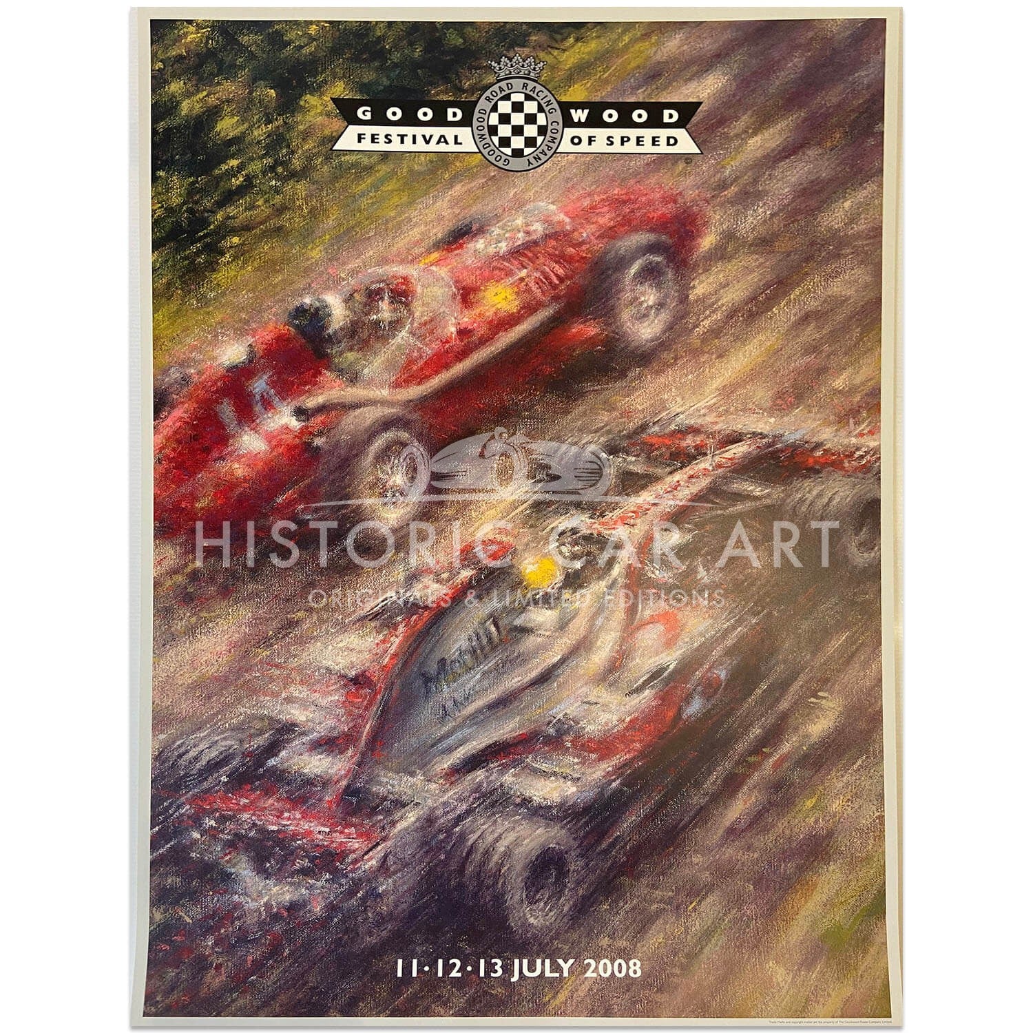 British | Goodwood Festival of Speed 2008 Poster