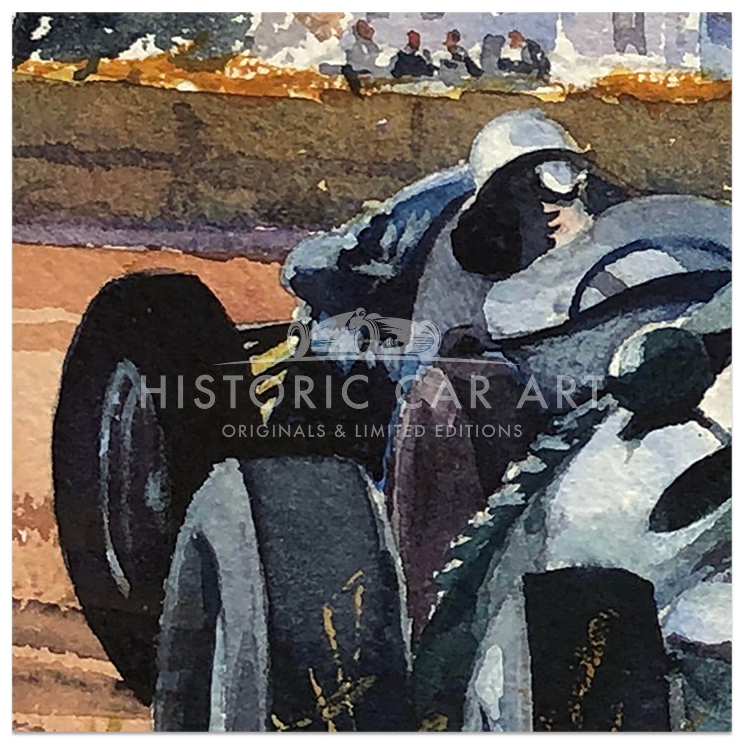 Safety Fast | 1959 Dutch Grand Prix | Jo Bonnier | BRM | Artwork