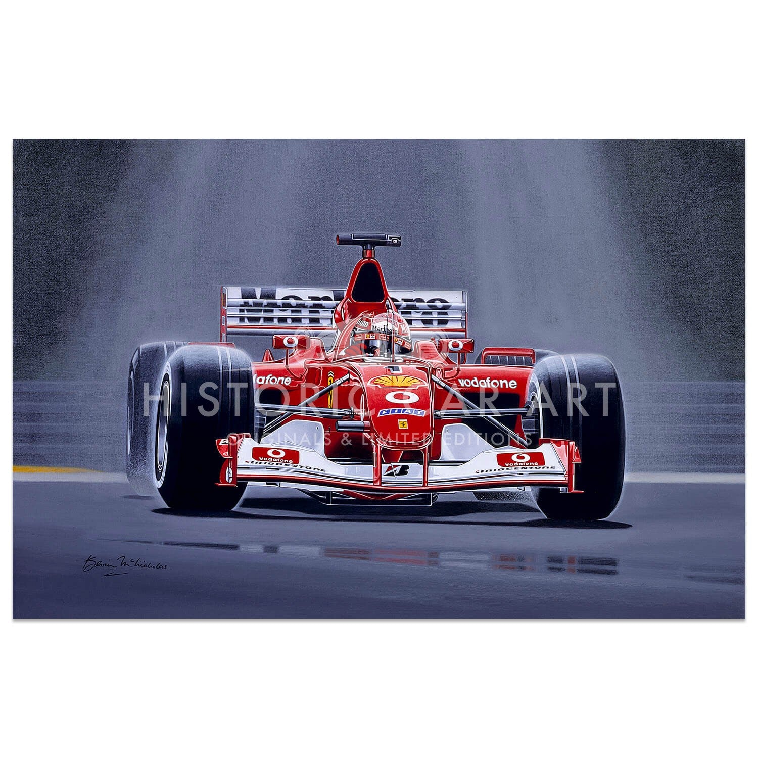 Rainman | Michael Schumacher | Ferrari | Artwork