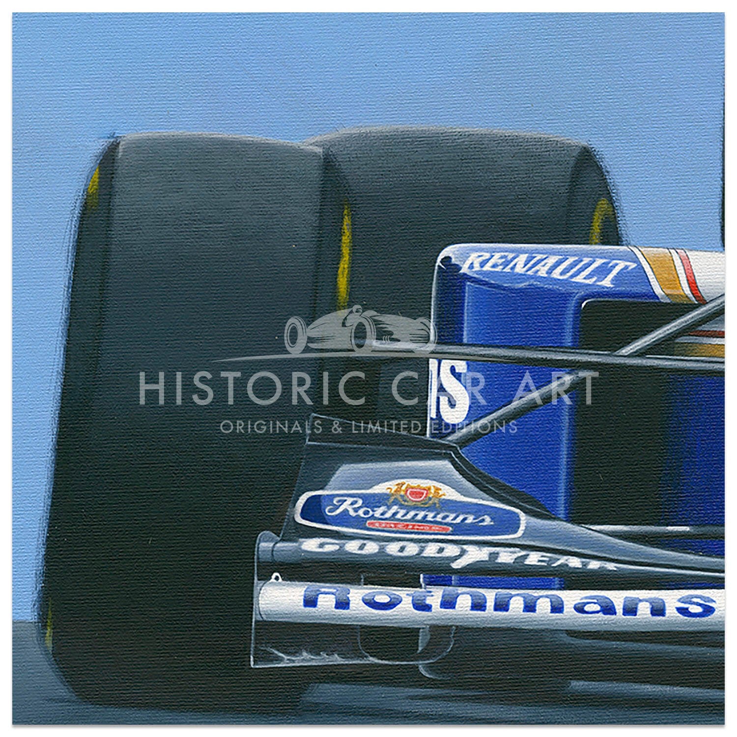 Senna | Ayrton Senna | Williams FW16 | Artwork