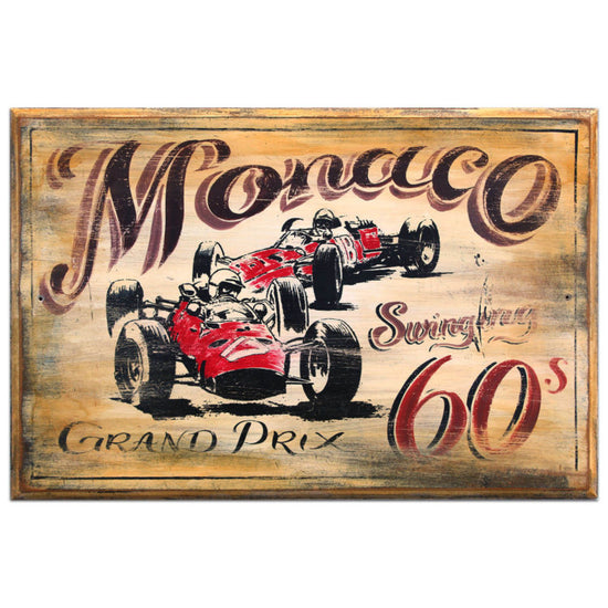 Monaco Grand Prix Sign