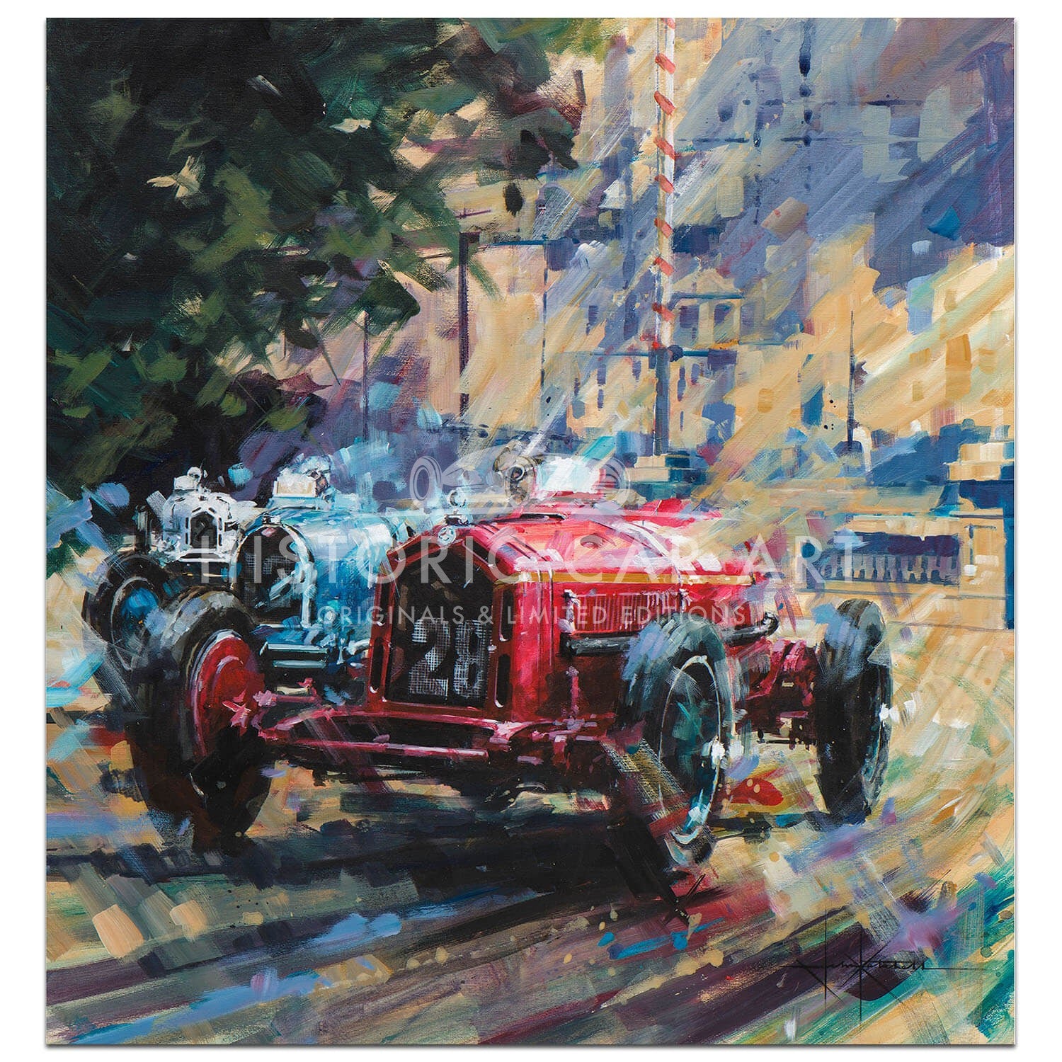 Master of Monaco | Nuvolari | Alfa Romeo | Print