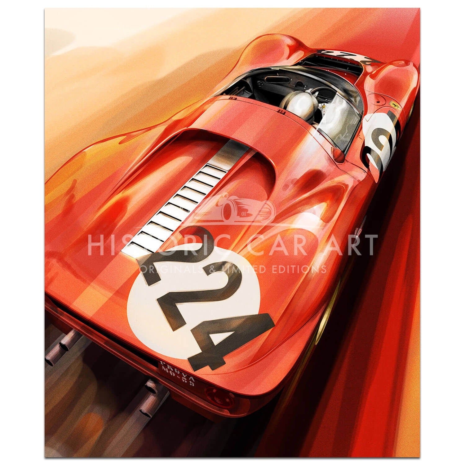 Ferrari 330 P4 | Art Print