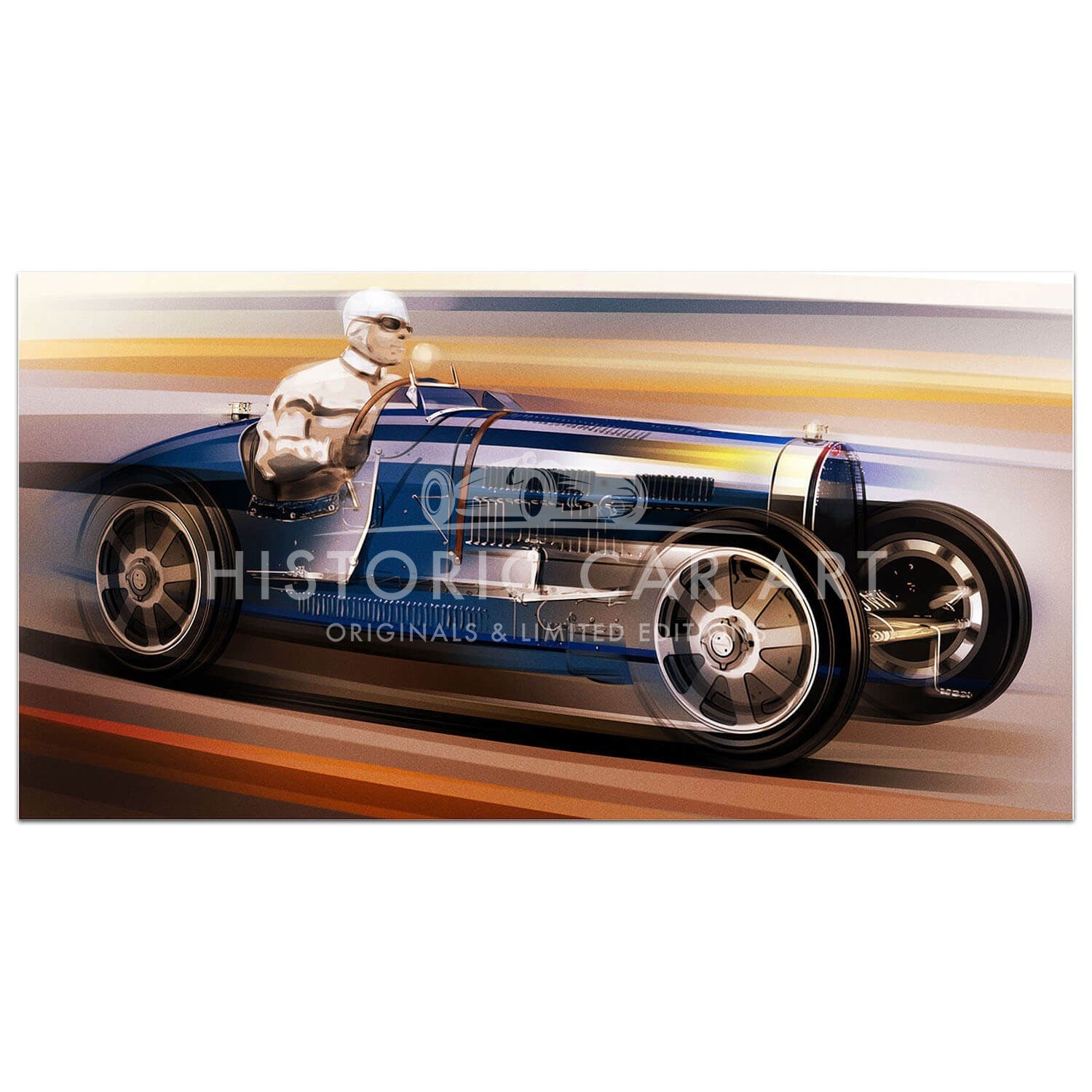 Bugatti Type 51 | Art Print