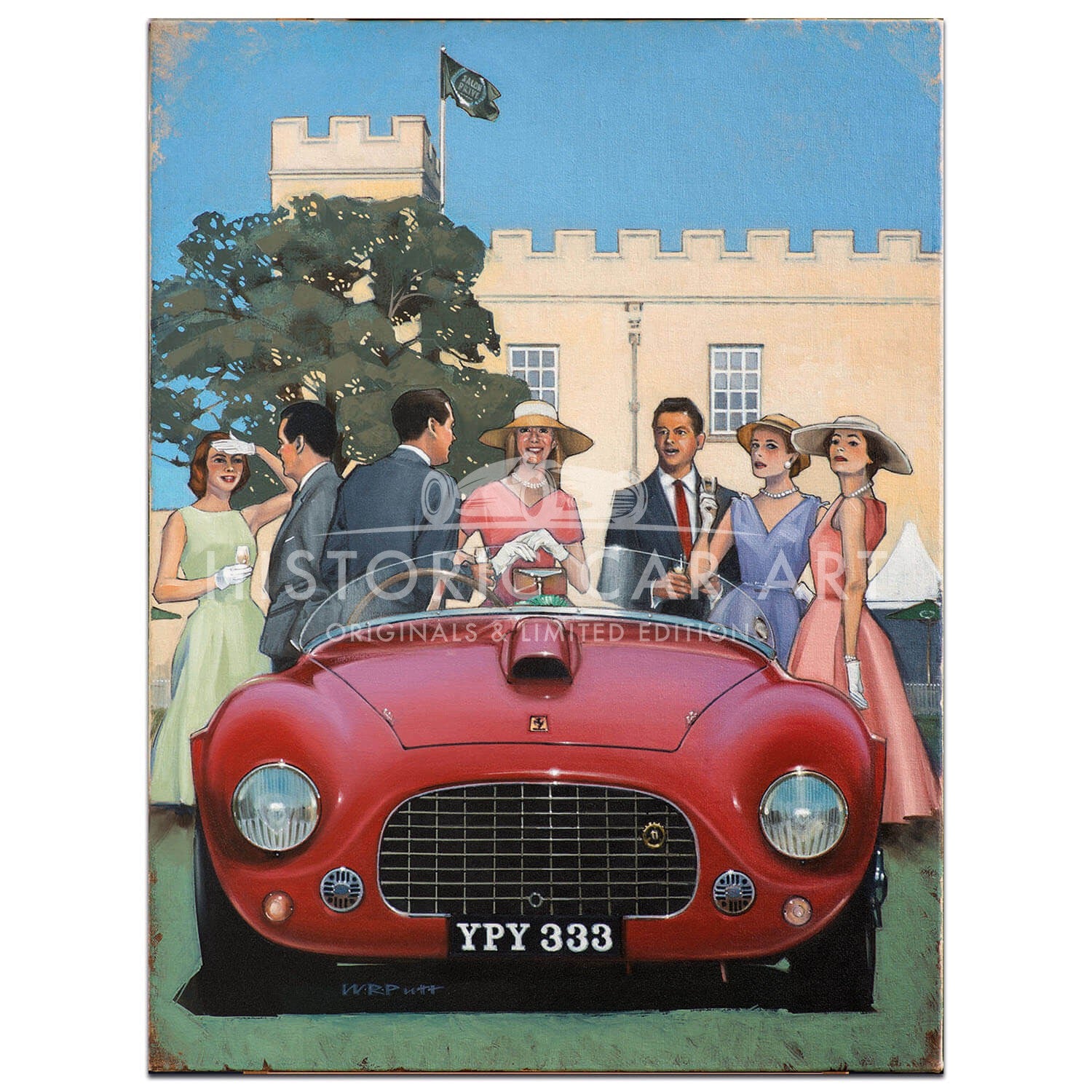 Garden Party - Ferrari 166MM | 1950 | Original