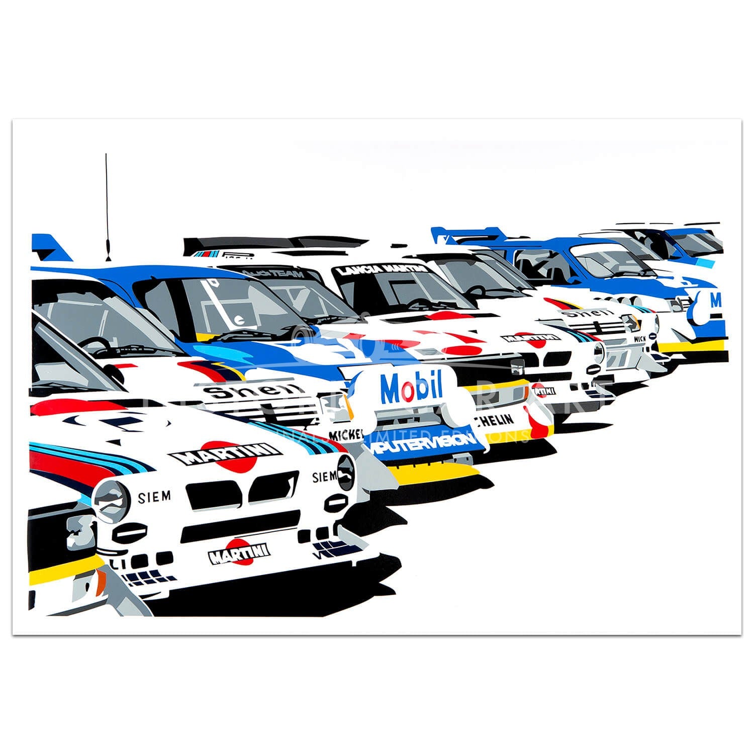 SPEED ICONS: Group B Rally Legends - Print
