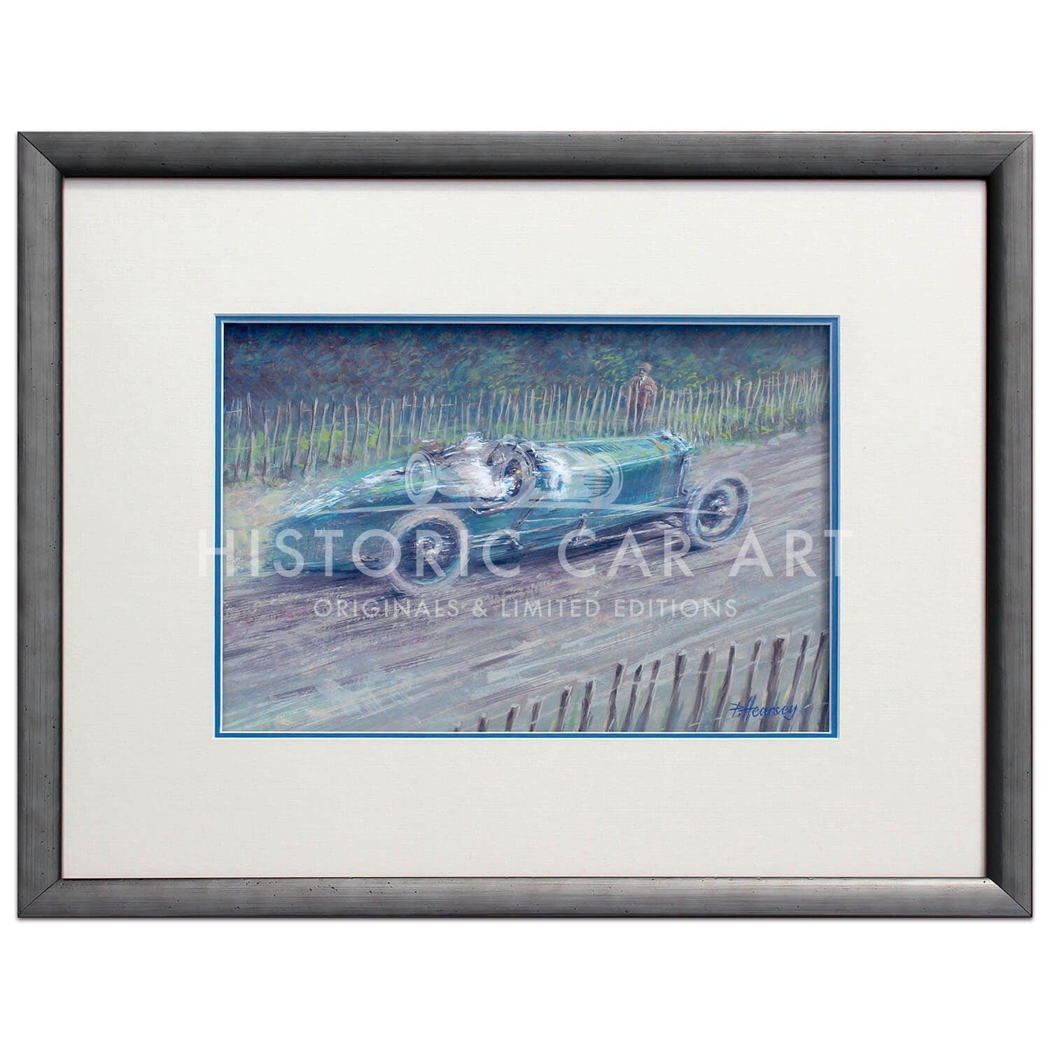 French Road Racing | Sunbeam | 1924 French Grand Prix | Artwork