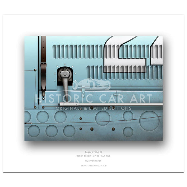 Les Amis du 1/43 - Bugatti Type 59 50B GP ACF 1935 - Benoist N°24 Les Amis du 1/43 - Bugatti Type 59 50B GP ACF 1935 - Benoist N°24