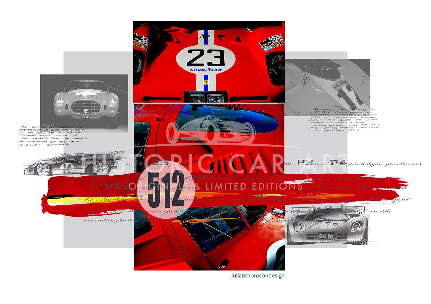 Ferrari 512 - Designer Notes - Print