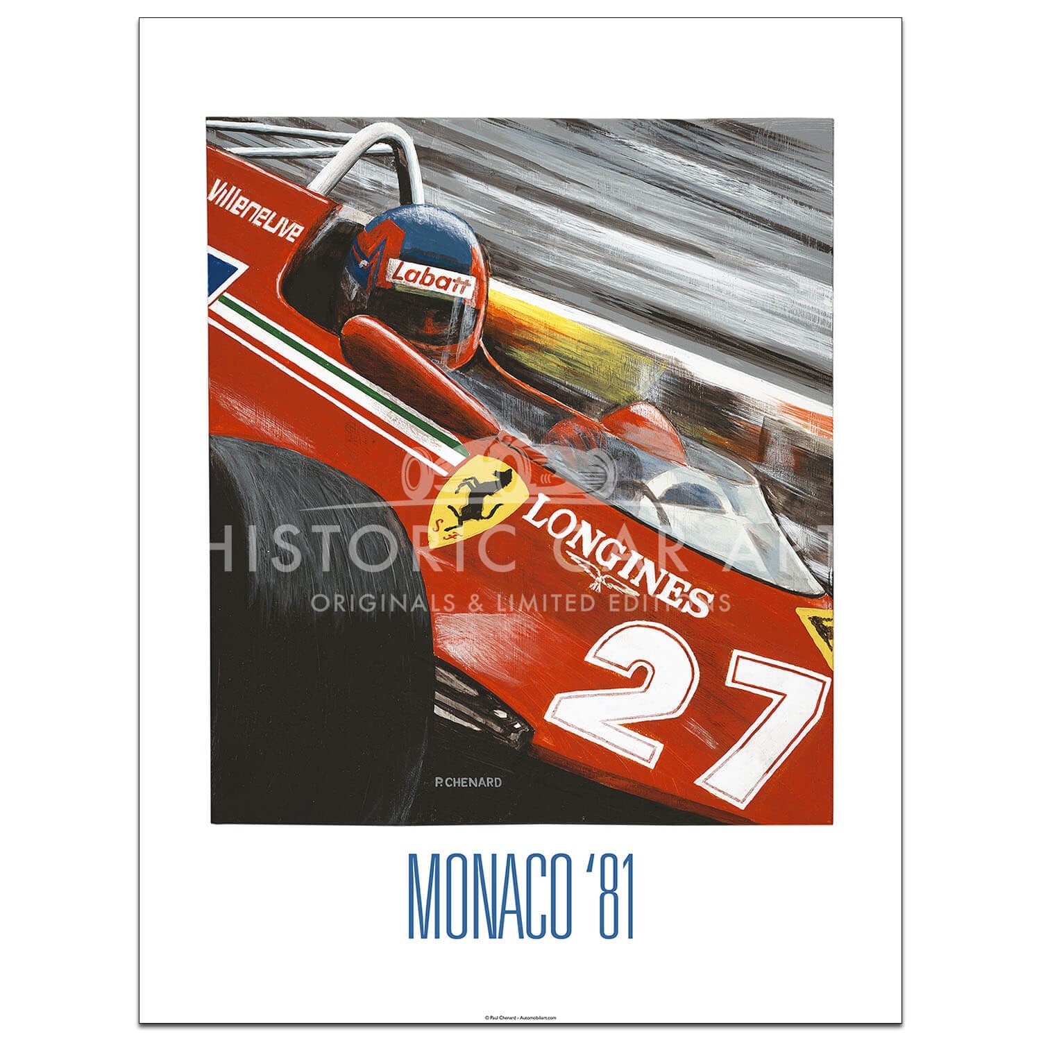 Monaco 1981 - Print