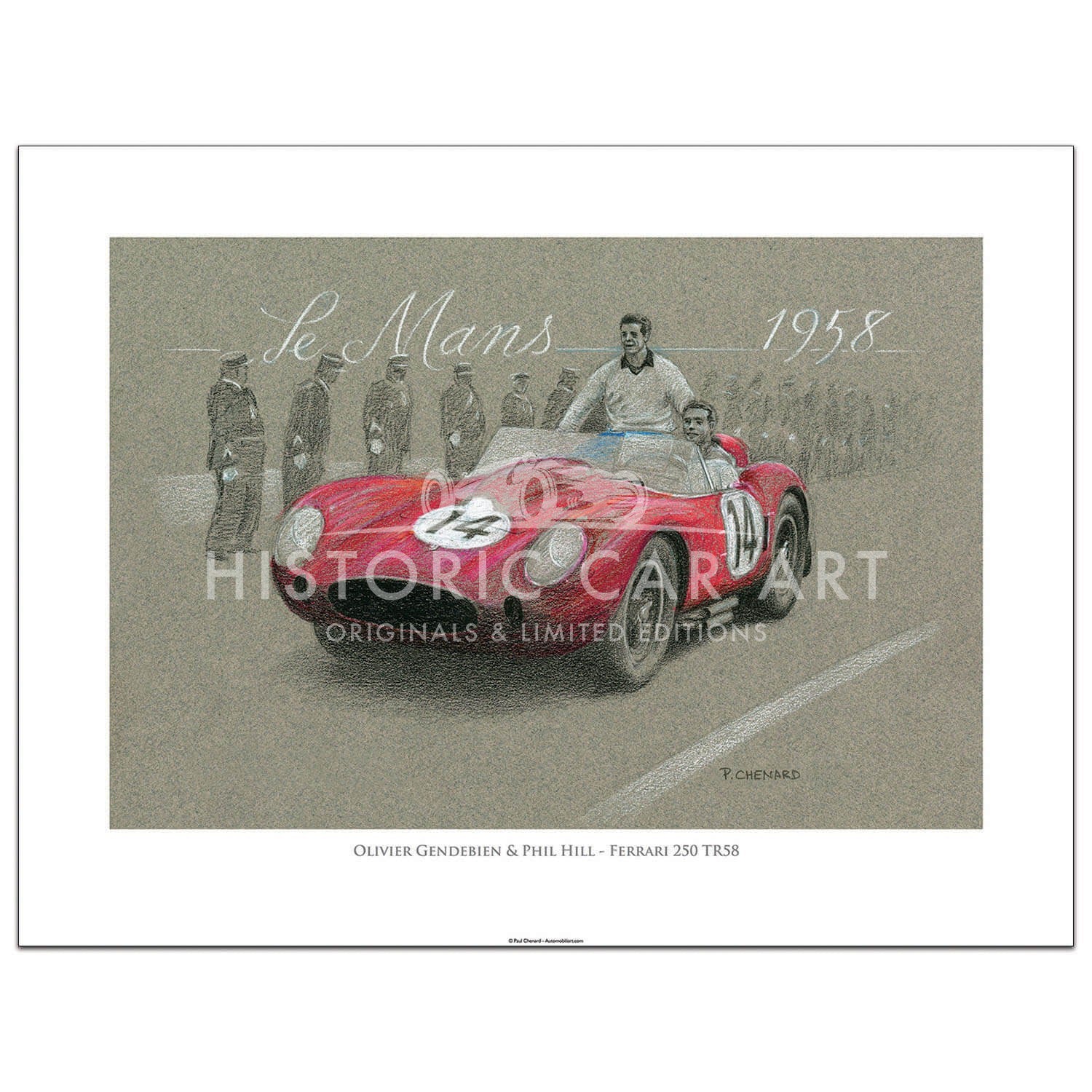 Le Mans 1958 - Print