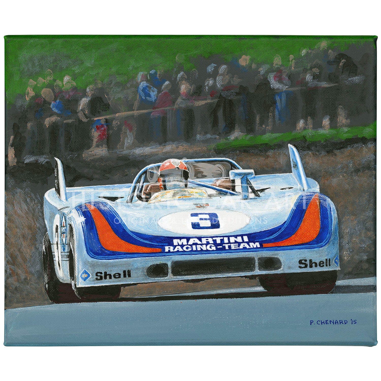Elford Martini Porsche 908-3 | Original Art