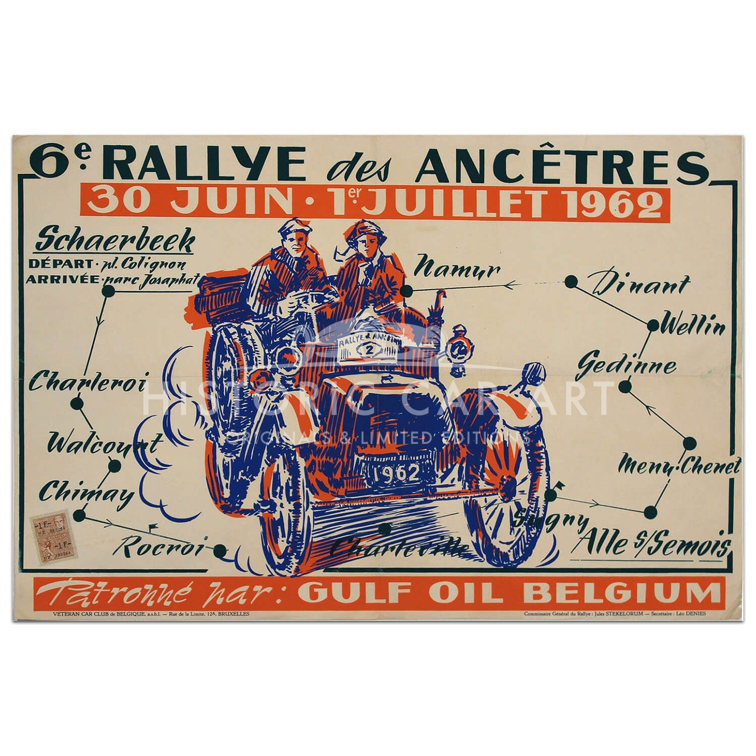 Old Racing Posters Rally Original Vintage Motorsport Posters | Le Mans, Grand Prix & Formula 1 ...