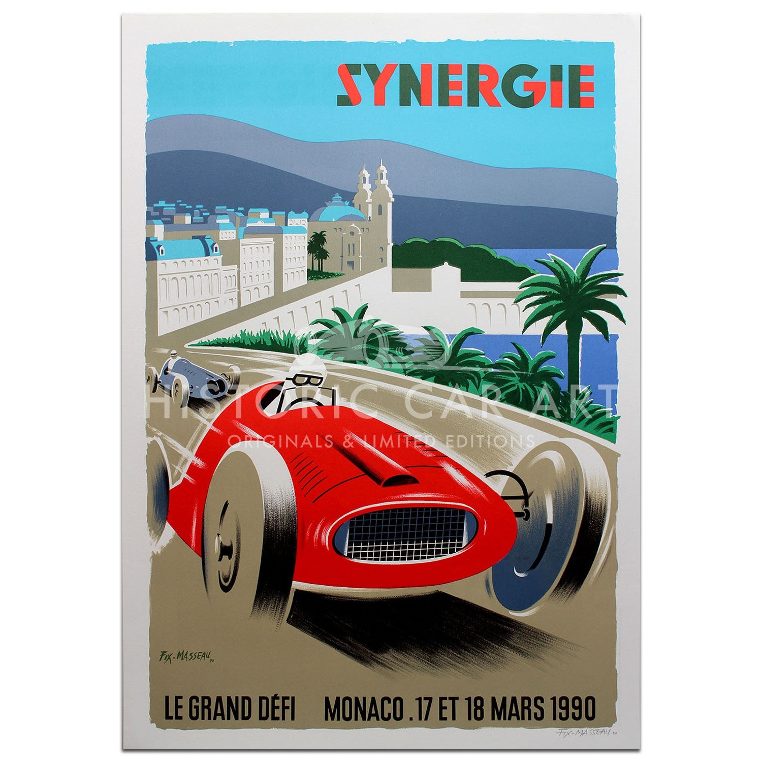 French | Fix Masseau | Synergie | Le Grand Defi Monaco | Original Poster