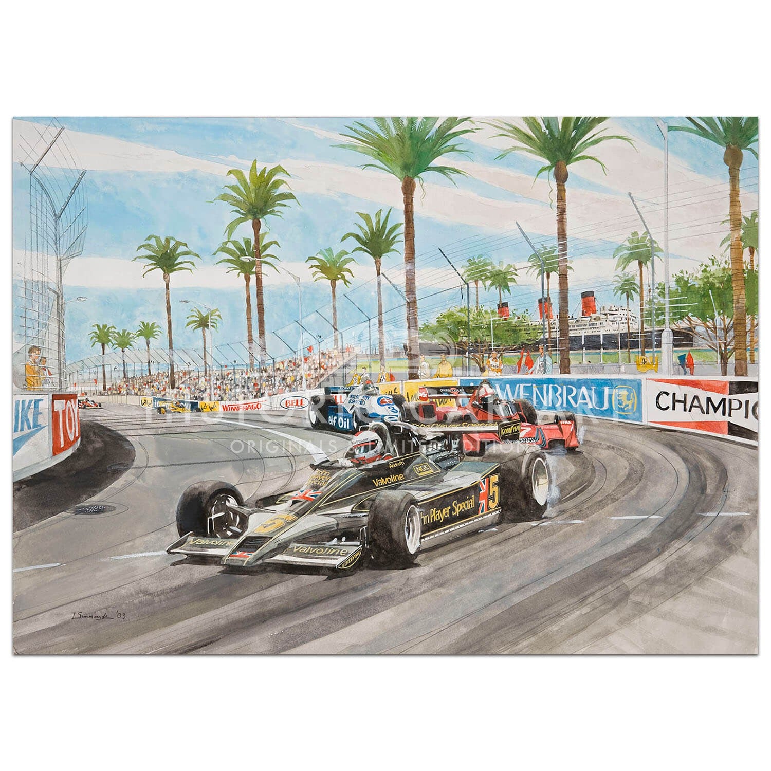 Mario Andretti | Lotus | US Grand Prix 1978 | Art Print