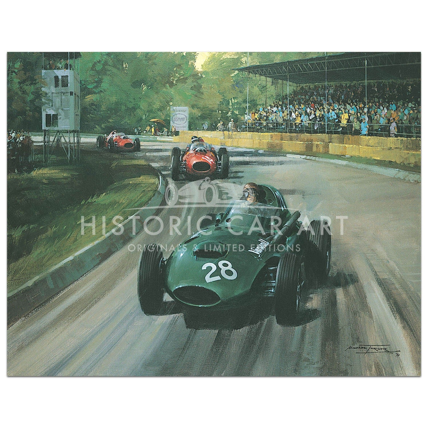 1958 Italian Grand Prix Monza - Print