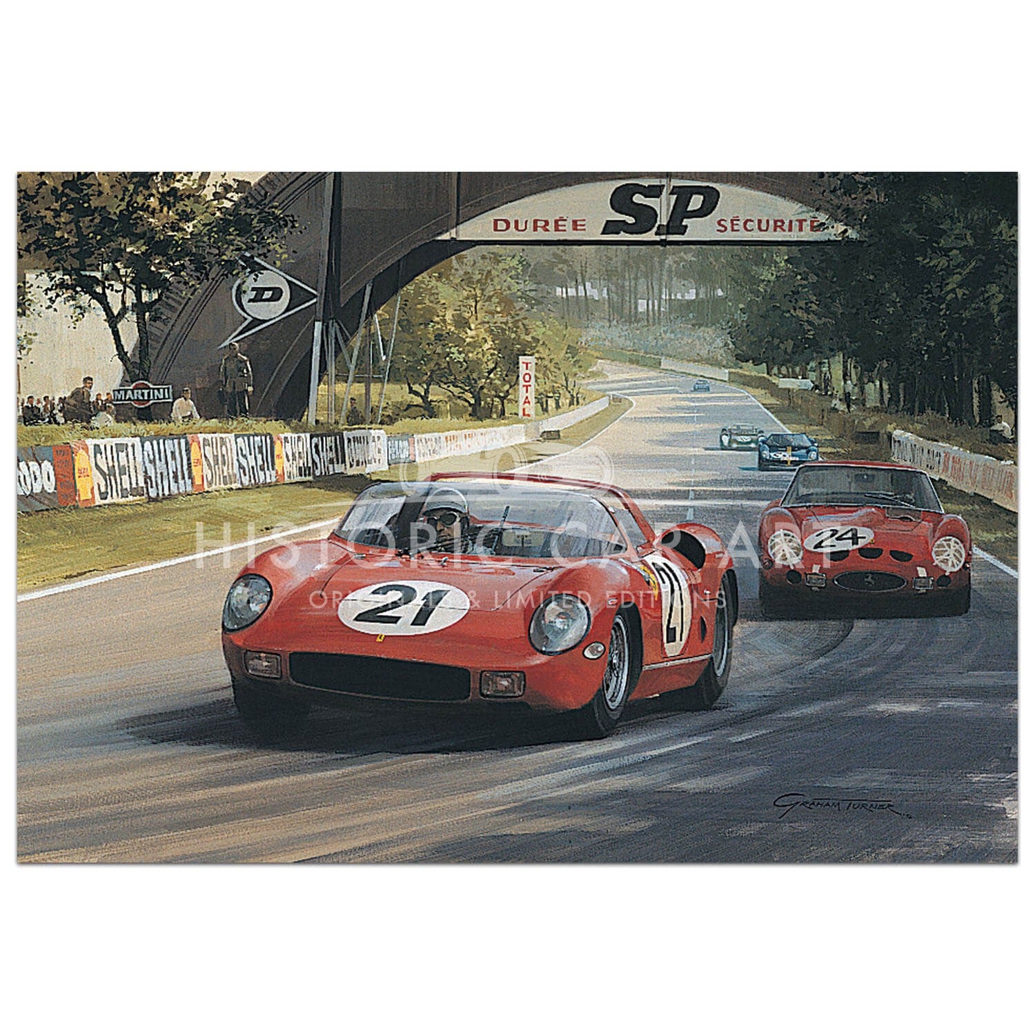 1963 Le Mans 24 hours - Print