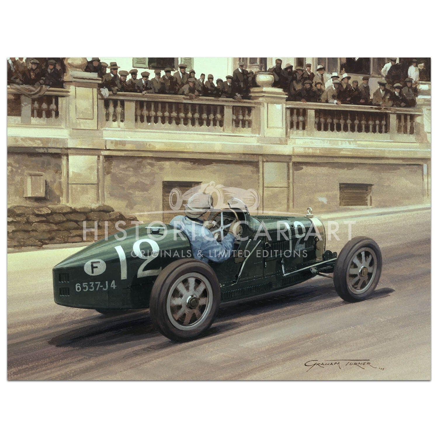 1929 Monaco Grand Prix - Print
