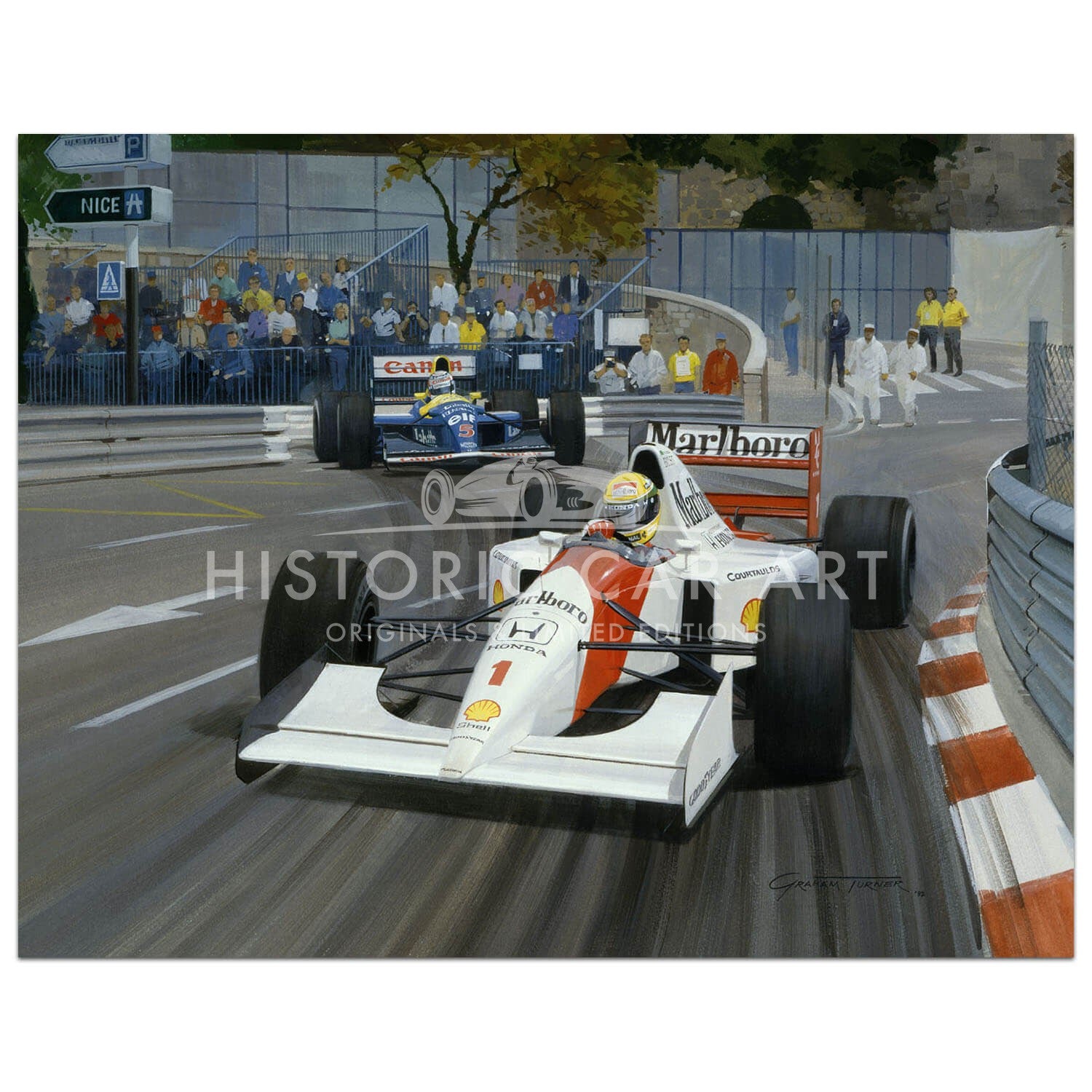 1992 Monaco Grand Prix - Print