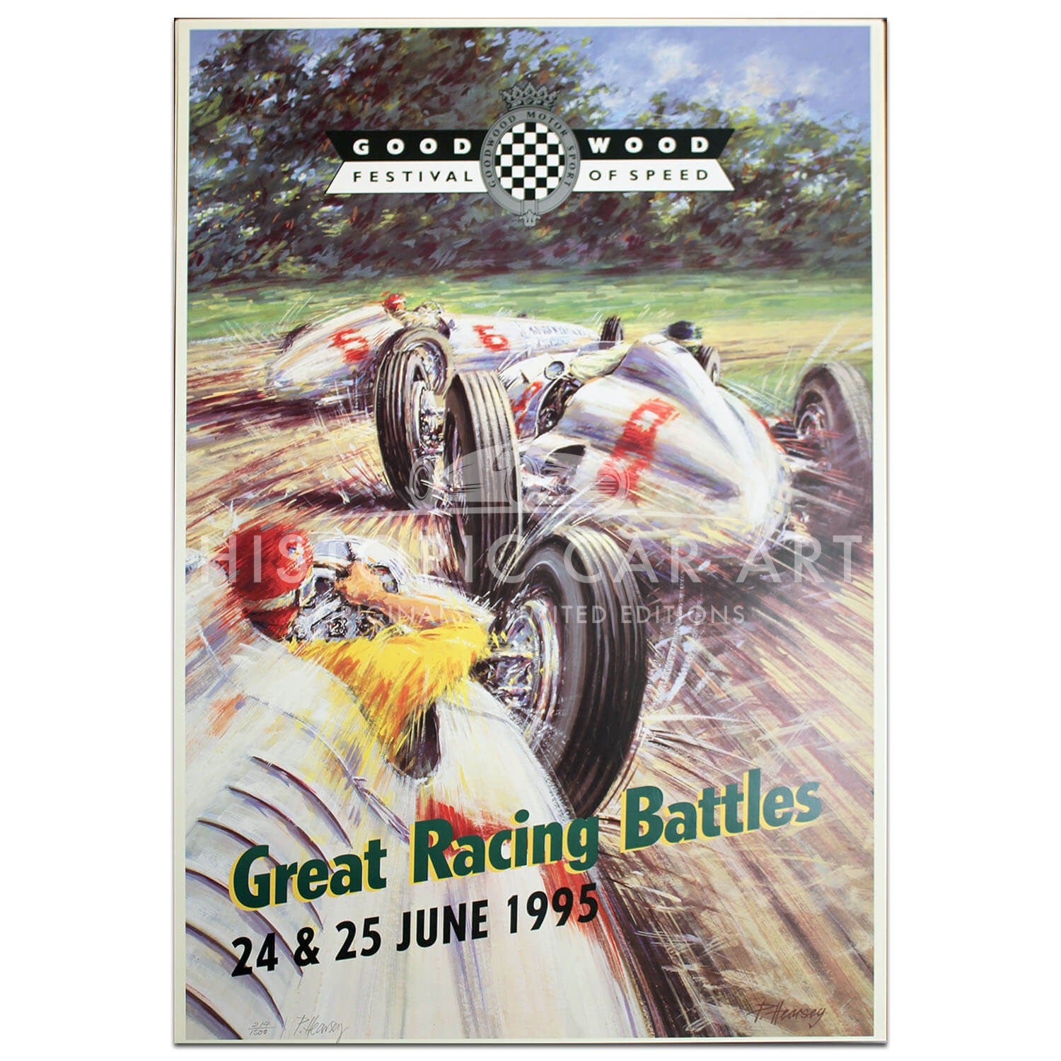 British | Goodwood Festival of Speed 1995 Poster