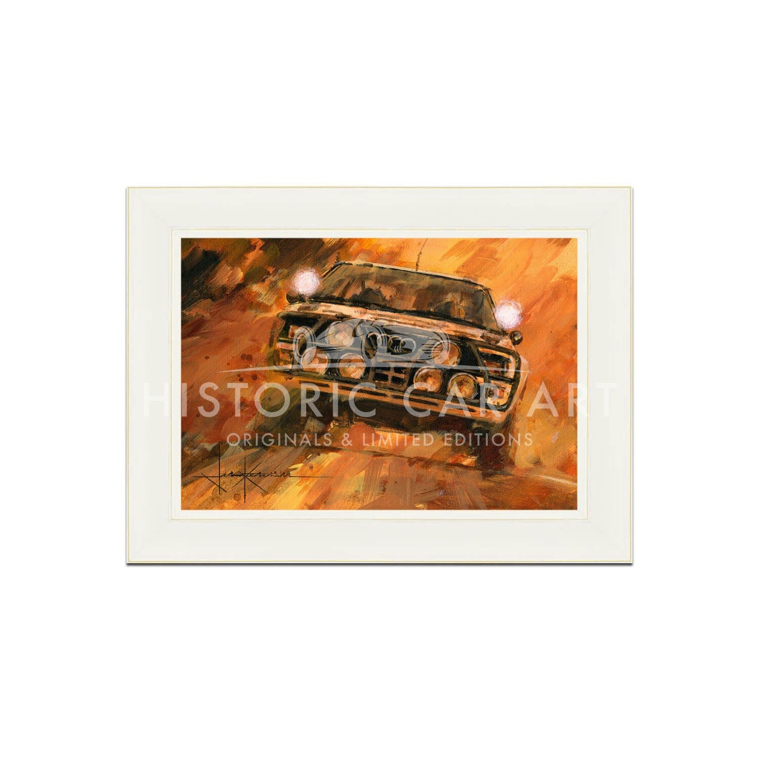1984 Safari Rally | Mikkola | Audi Quattro | Painting