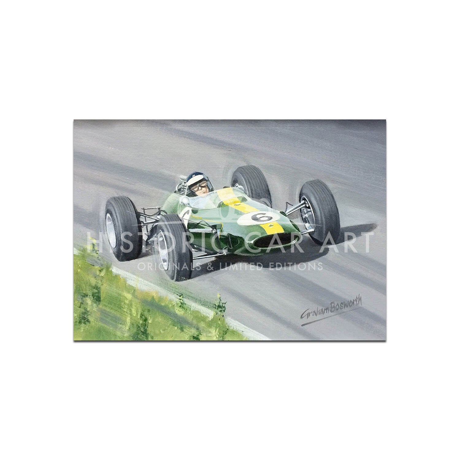 Lotus 33 | Jim Clark | Greetings Card