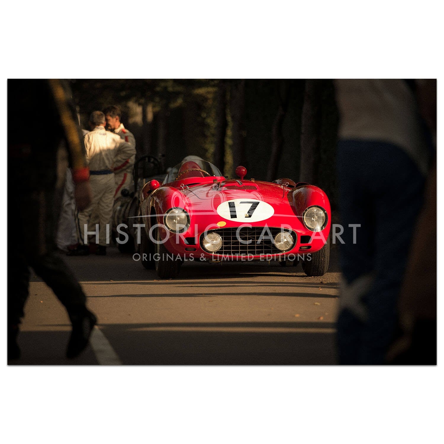Calm Before the Storm | Ferrari 860 Monza | Goodwood | Photograph