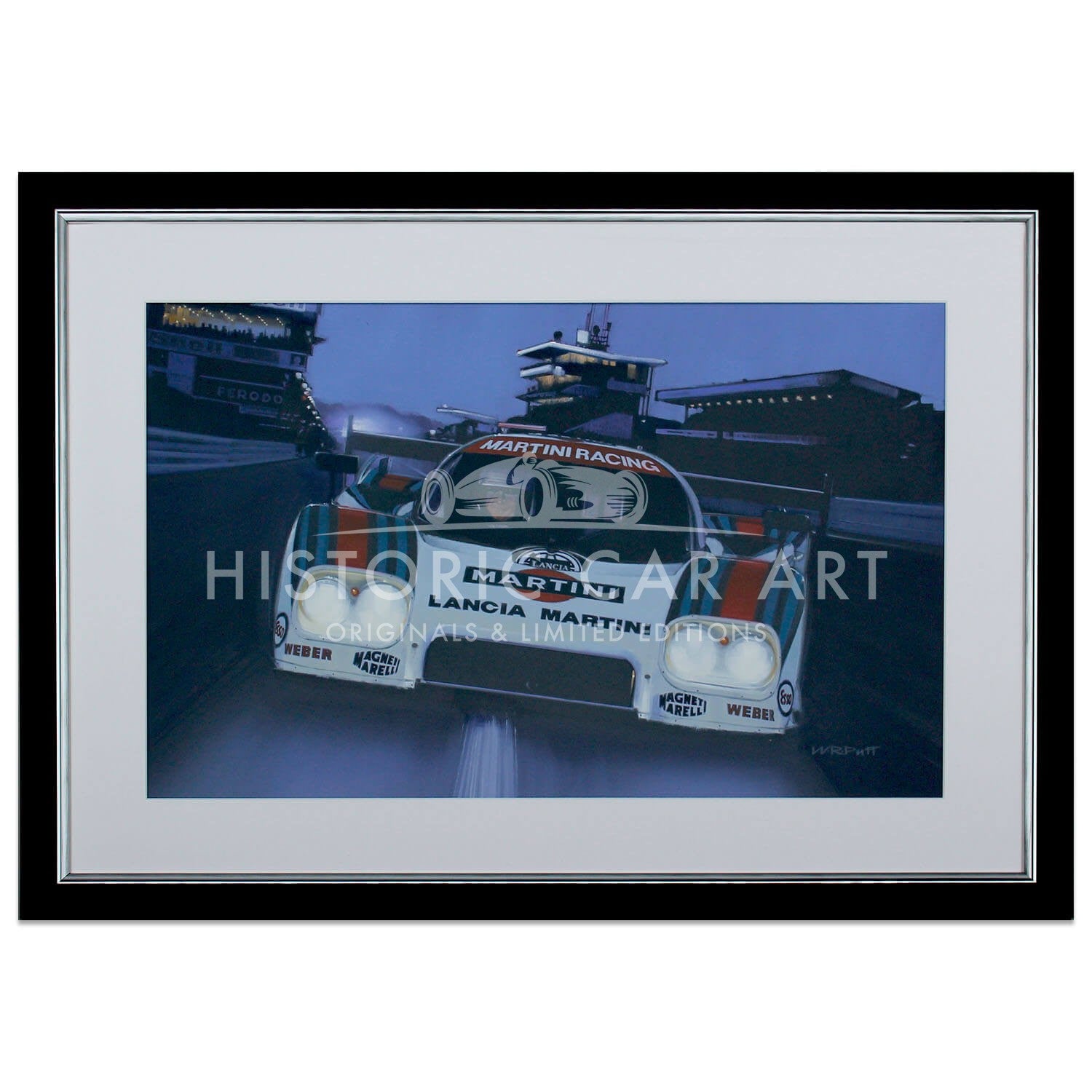 Into The Night | Lancia LC2 | Le Mans 24 Hours 1984 | Painting