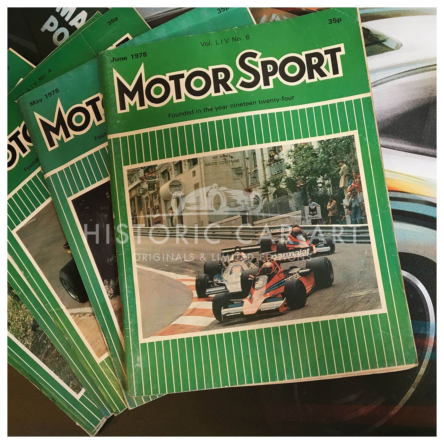 Martini | Motorsport Magazine | Drinks Coasters