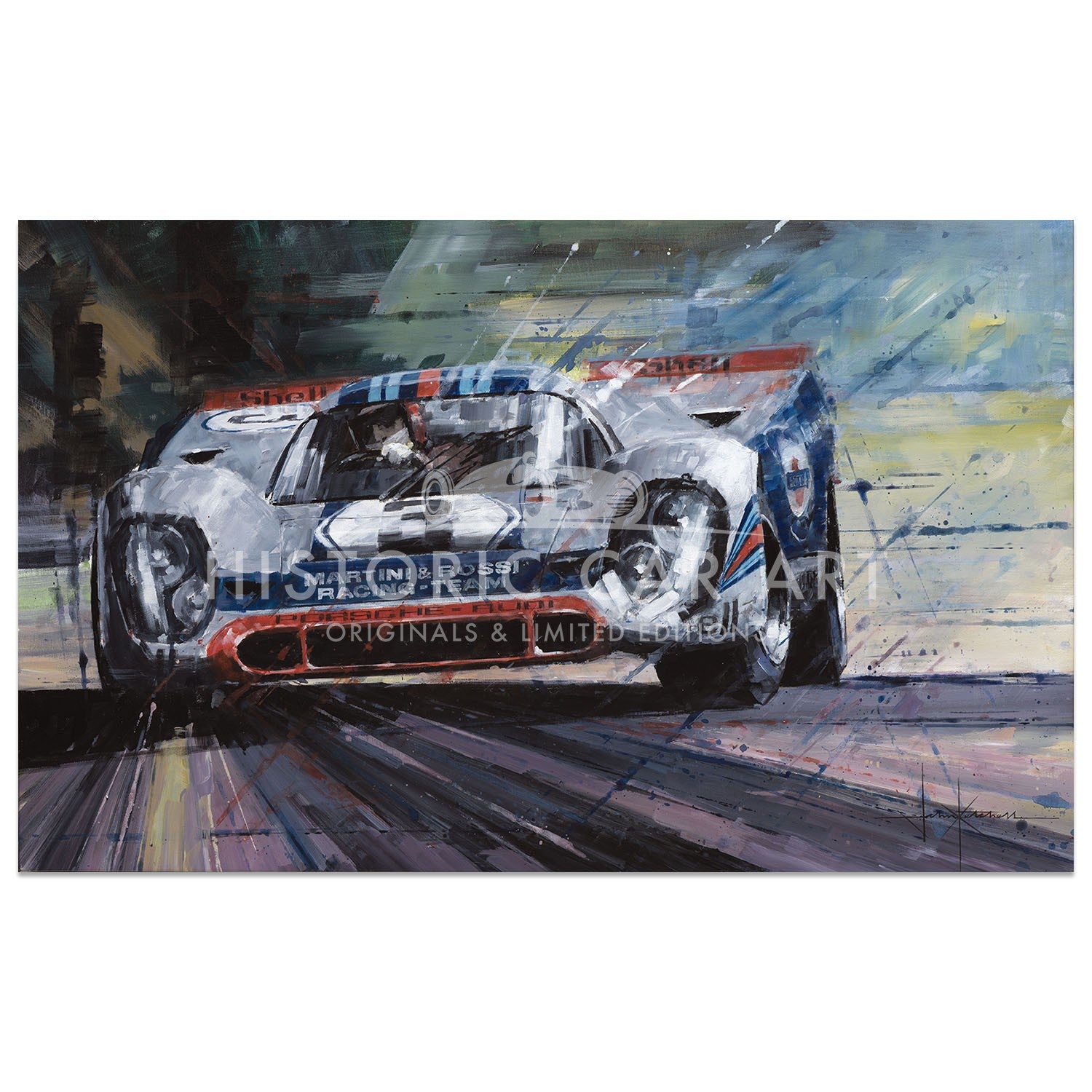 Absolute Limit | Elford & Larrousse | Porsche 917K | Sebring 1971 | Art Print