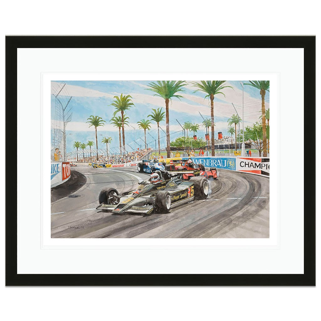 Mario Andretti | Lotus | US Grand Prix 1978 | Art Print