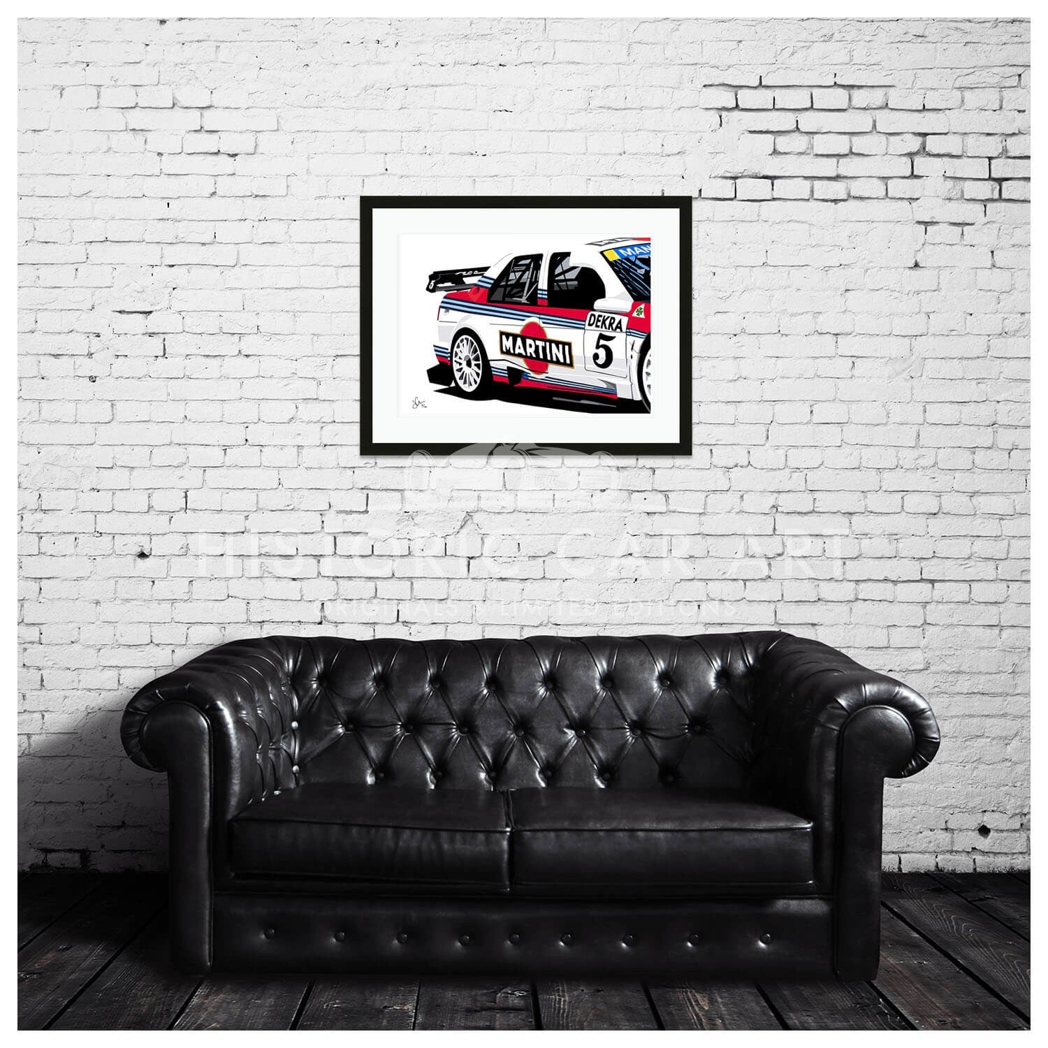 SPEED ICONS: Alfa Romeo 155 DTM Touring Car | Art Print