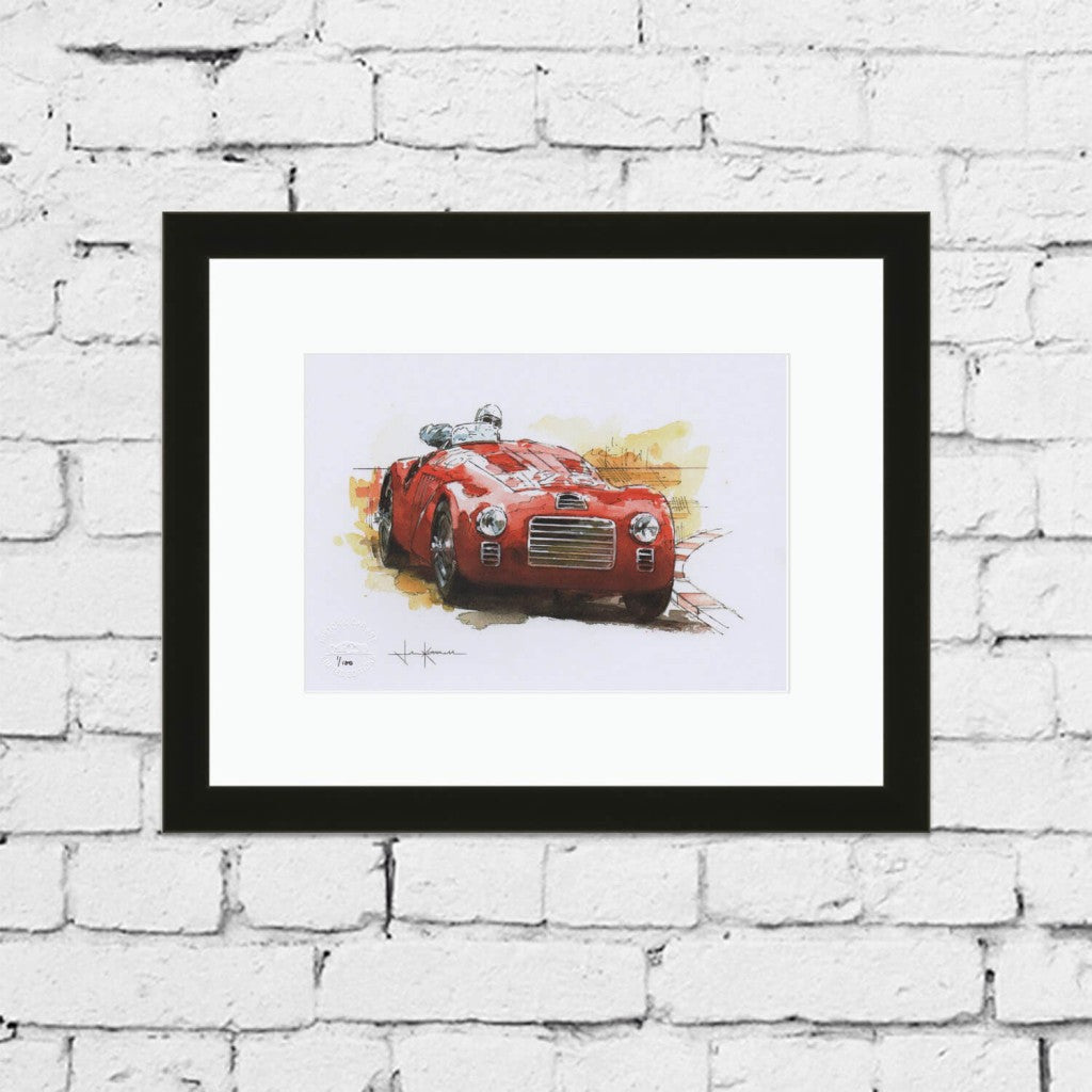 Franco Cortese | Ferrari 125S | Art Print