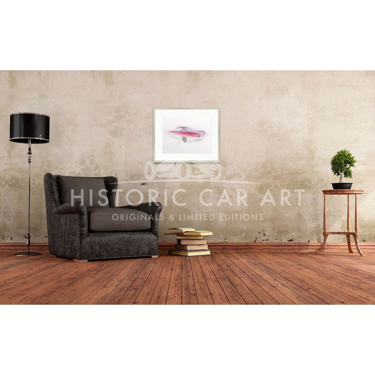 Volvo P1800 Coupe | Art Print