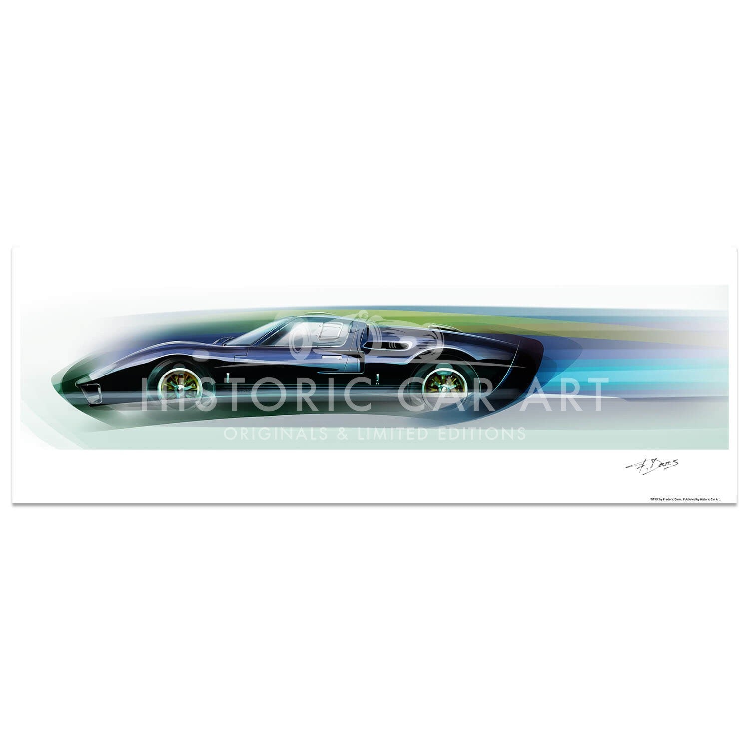 Ford GT40 | Art Print